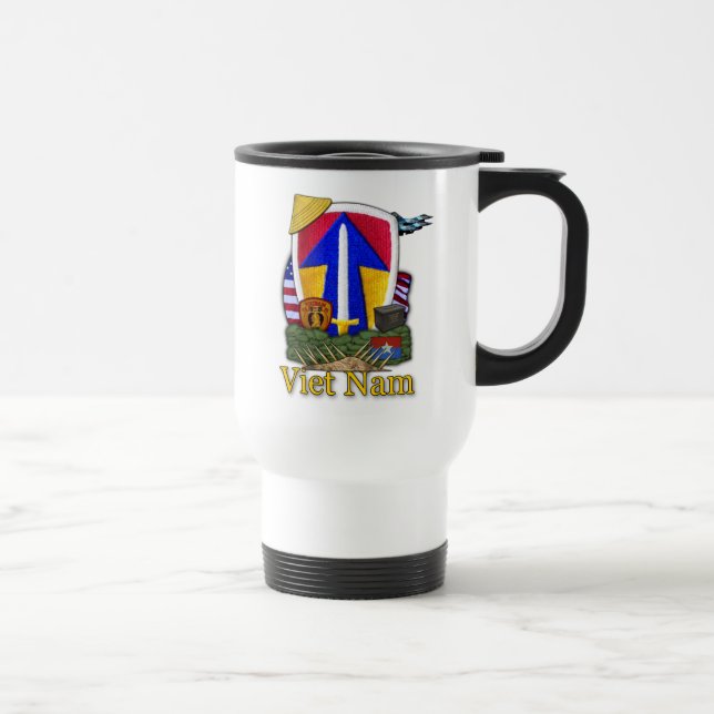 2e force de campagne vietnam vétérans tasse mug (Droite)