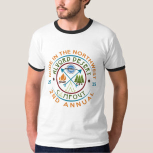 2e t-shirt homme du désert d'Alvord