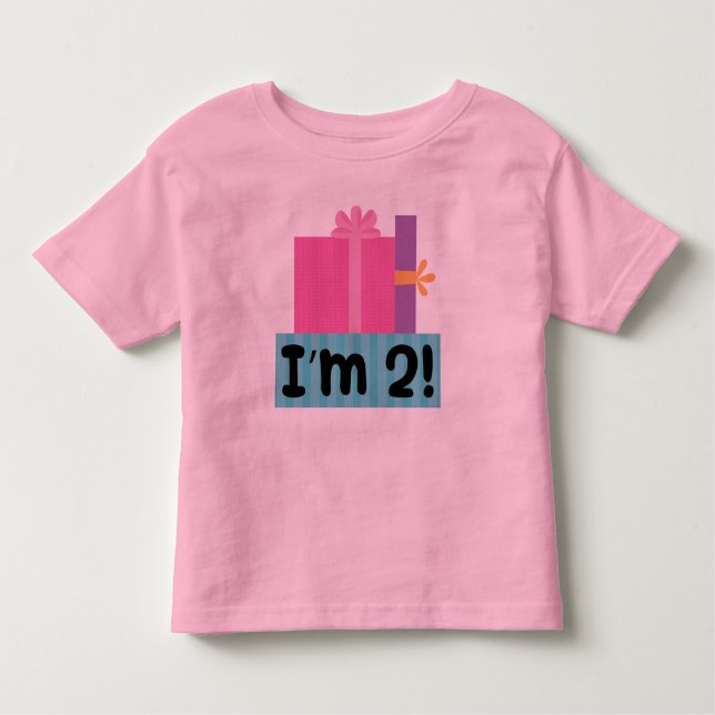 2ème Anniversaire cadeau de T-shirt de 2 ans (Devant)