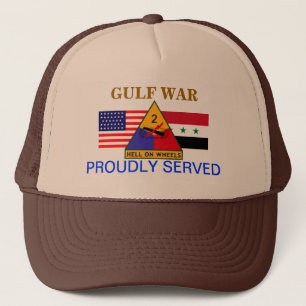 2ème CASQUETTE de GUERRE de GOLFE de DIVISION