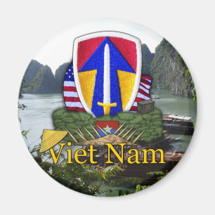2ème champ de force vietnam guerre rvn vets Magnet