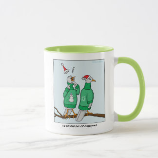 2ème Jour de tasse de Noël (deux colombes de