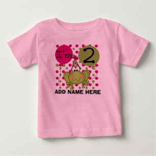 2ème T-shirt personnalisé d'anniversaire de