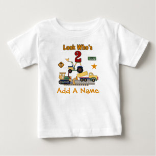 2ème T-shirt personnalisé d'anniversaire de