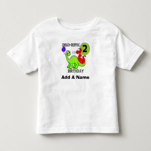2ème T-shirt personnalisé d'anniversaire de