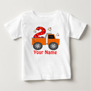 2ème T-shirt personnalisé de camion à benne