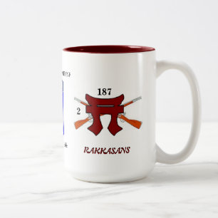 2ème Tasse de 187th infanterie de milliard 193rd