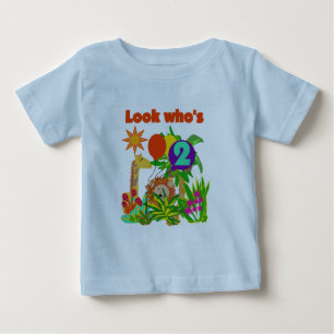 2èmes T-shirts et cadeaux d'anniversaire de safari