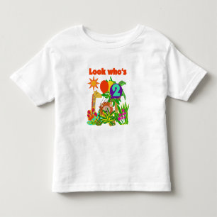 2èmes T-shirts et cadeaux d'anniversaire de safari