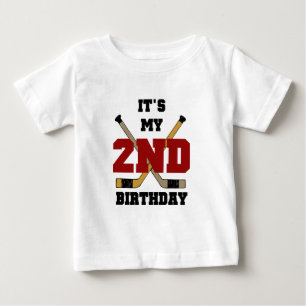 2èmes T-shirts et cadeaux d'anniversaire d'hockey