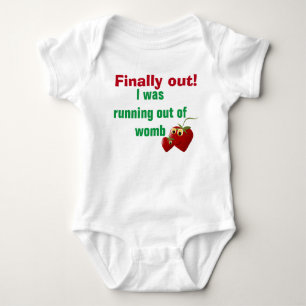 #2Endlich raus! Baby Strampler