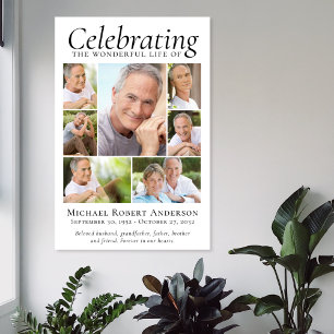 2ftx3ft Gedenkfoto-Display "In Loving Memory" Poster