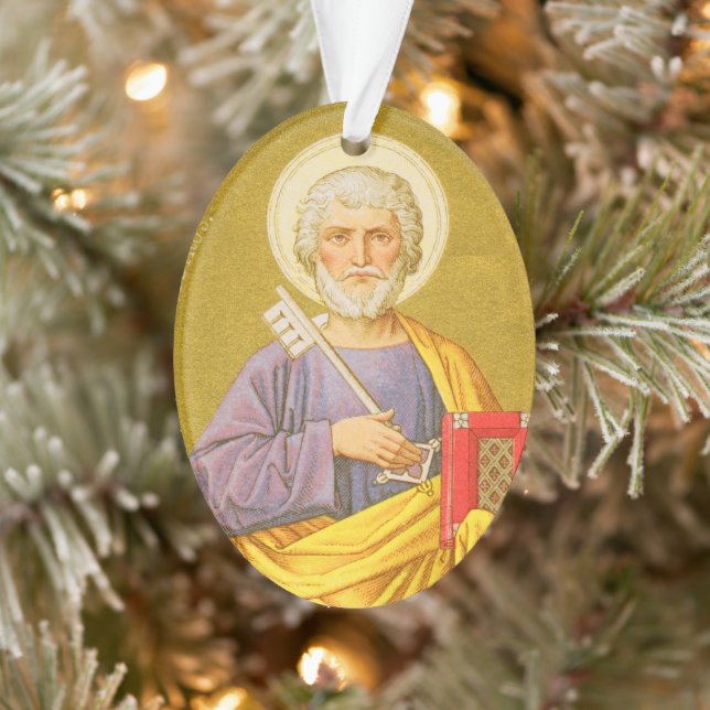 2für 1 Heilige: SS. Peter & Paul Acrylic Ornament (Baum)