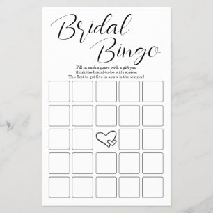 2in1 Bridal Bingo & Whats in Ihren Purse Games Flyer