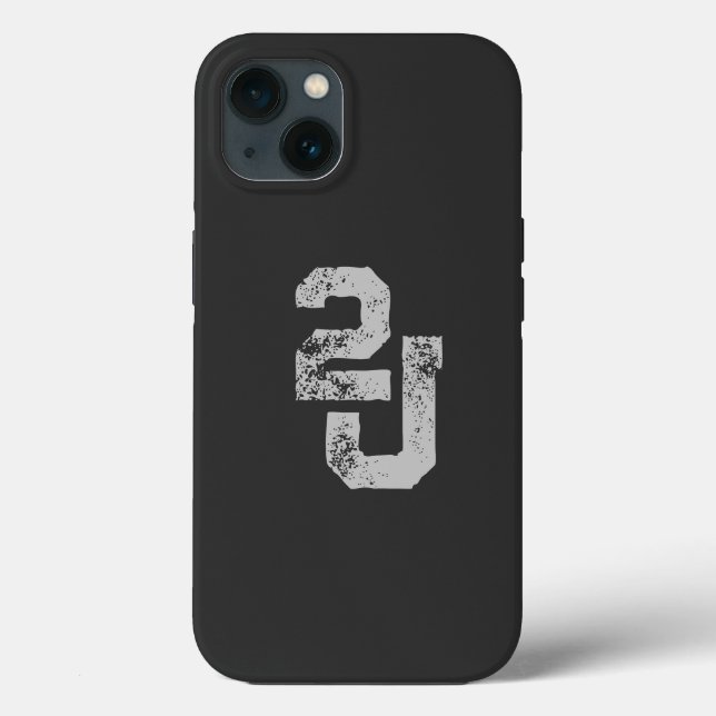 "2J"-Logo Case-Mate iPhone Hülle (Rückseite)