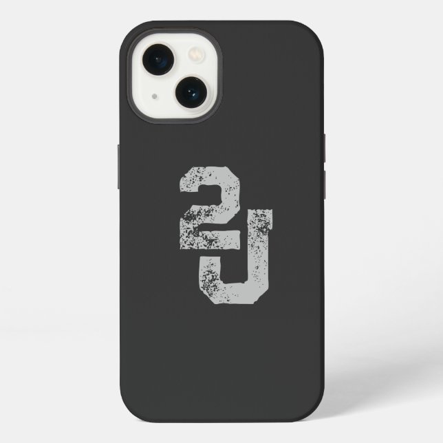 "2J"-Logo iPhone Hülle (Rückseite)