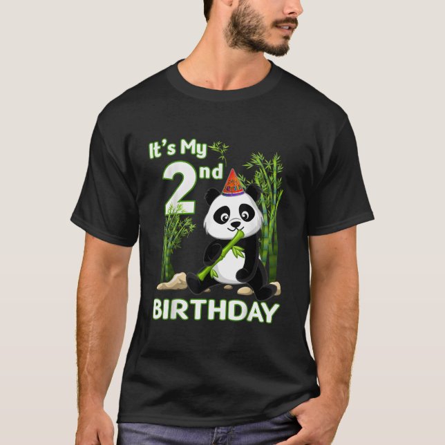 2Nd 2 Py Animal Panda T-Shirt (Vorderseite)