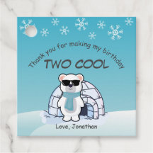2nd Birthday Boy Two Cool Polar Bear Iglo  