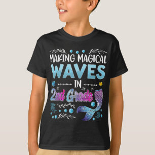 2nd Grad Cute Mermaid girls 1st of back to sc T-Shirt