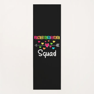 2nd Grad Teacher Shirts School Team Zweiter Grad Yogamatte