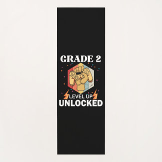 2nd Grad Unlocked Level Up Back To School First Yogamatte