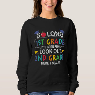 2nd Grade Here I Come Back To School  First Day of Sweatshirt