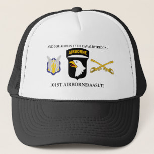 2ND SQUADRON 17TH CAVALRY(RECON) 101ST IM FLUGZEUG TRUCKERKAPPE