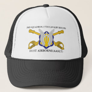 2ND SQUADRON 17TH CAVALRY(RECON) 101ST IM FLUGZEUG TRUCKERKAPPE