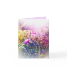 2SOLEIL SUR THISTTRES PETITE CARTE DE SALUT