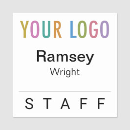 2x2-Abzeichen-Event-Logo-Button oder Magnetic Namensschild