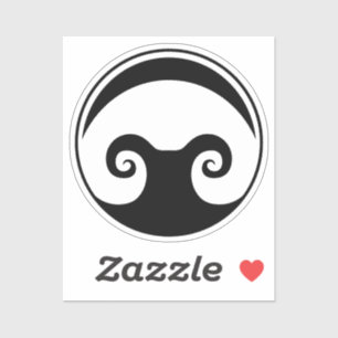 2x2" Aldarion Sticker Schwarz