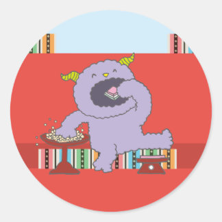 3月 モンスターシール RUNDER AUFKLEBER