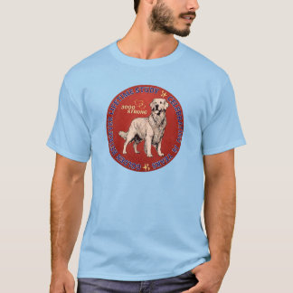 3000 Starker roter Kreis T-Shirt