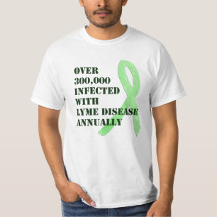 300.000 jährlich mit Lyme-Borreliose infiziert T-Shirt