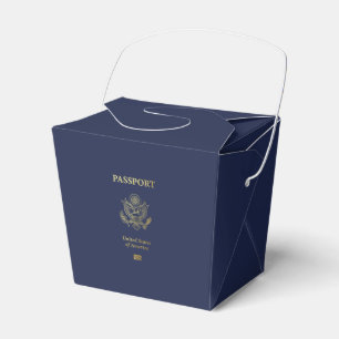 [300] American Passport Cover Geschenkschachtel