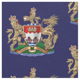 [300] Hong Kong - Wappen 1959-1997 Stoff