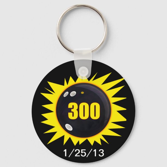 300 perfektes Spiel Schlüsselanhänger (Vorderseite)