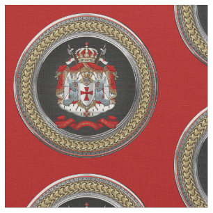 [300] Ritter Templar Wappen Stoff