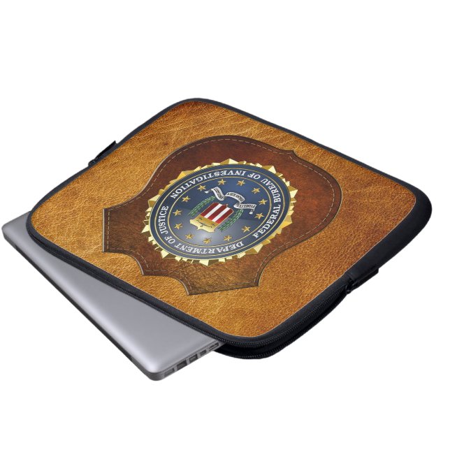[300] Sonderausgabe FBI Laptopschutzhülle (Vorne Knopf)
