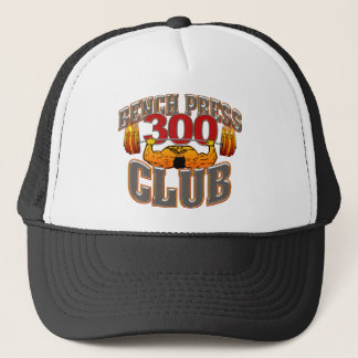 300 Verein-Bankdrücken-Hut Truckerkappe