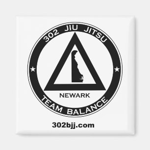 302 Jiu Jitsu Logo-Magnet Magnet