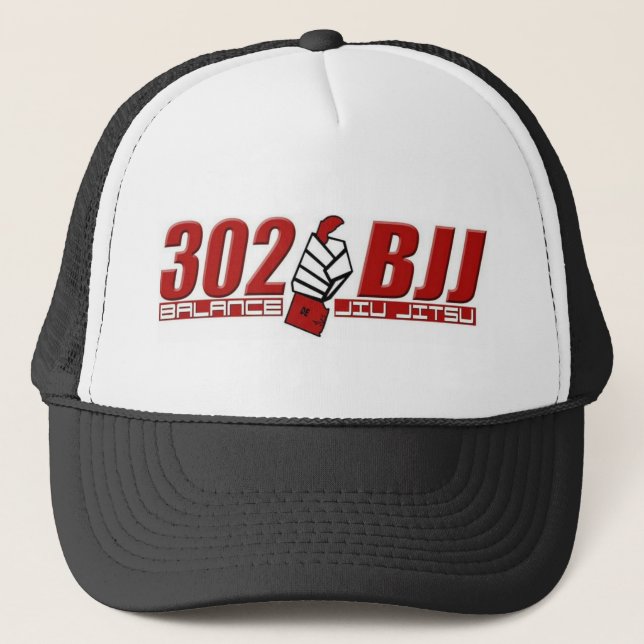 302BJJ/Muay thailändisch Truckerkappe (Vorderseite)