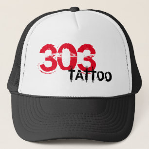 303TATTOO TRUCKER HAT FÜR ALLE TRUCKERKAPPE