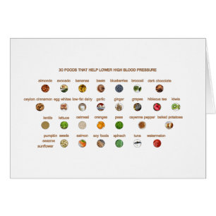 30 Aliments basse pression artérielle naturellemen