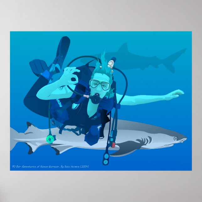 30 Bar Adventures of Manon Worncar Poster (Vorne)