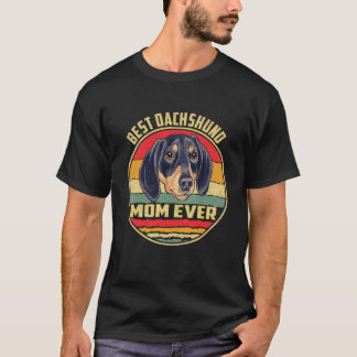 30 Beste Dachshund-Mama jemals Vintage T-Shirt