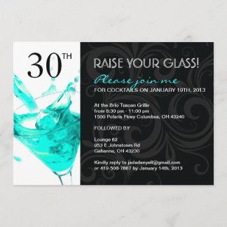 30. BIRTHDAY-PARTY EINLADUNGEN