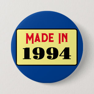 30 Button Abzeichen 30. Geburtstag 1994