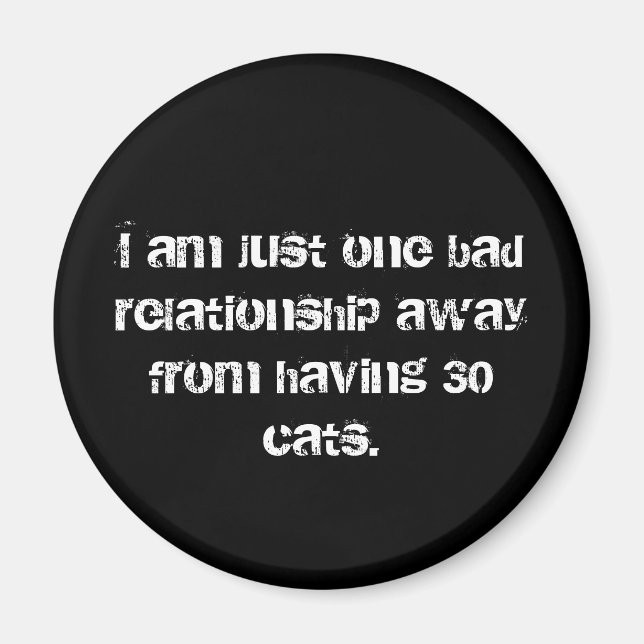 30 Cats Magnet (Vorne)