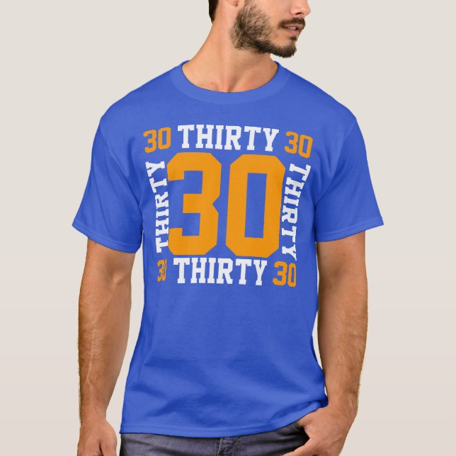 30 dreißig T-Shirt (Vorderseite)